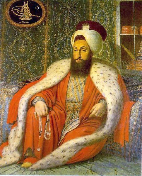 unknow artist Sultan Selim III in Audience